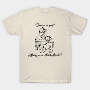 Handbasket - Puppies T-Shirt